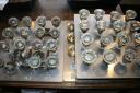 antique glass knobs restored