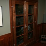 cremone bolt hardware silver walnut doors