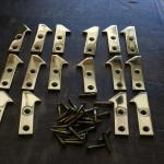 custom strike plates brass