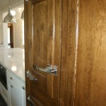 ice box oak with nickel ice box hardware